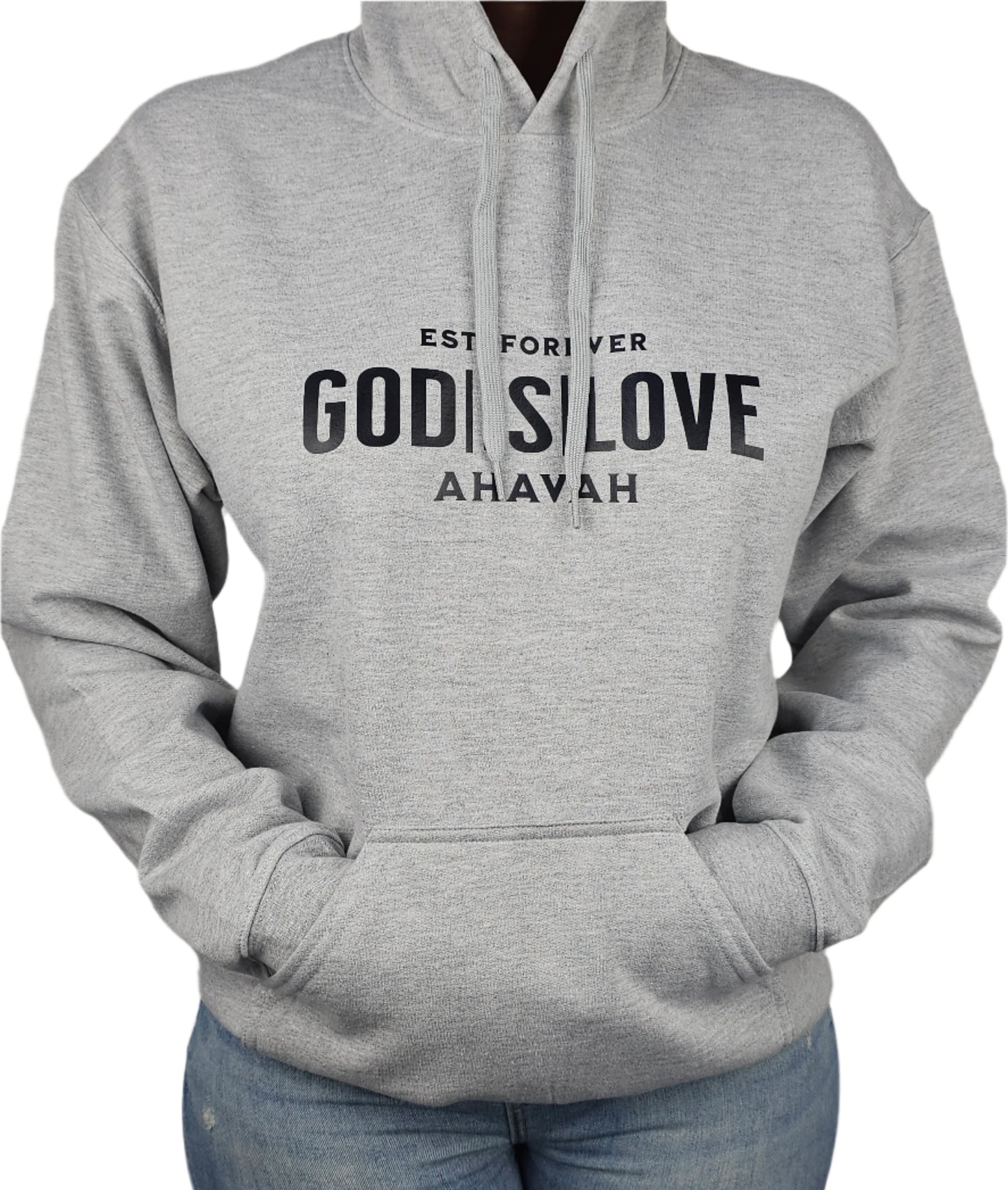GODISLOVE logo SOFTSTYLE HOODIE